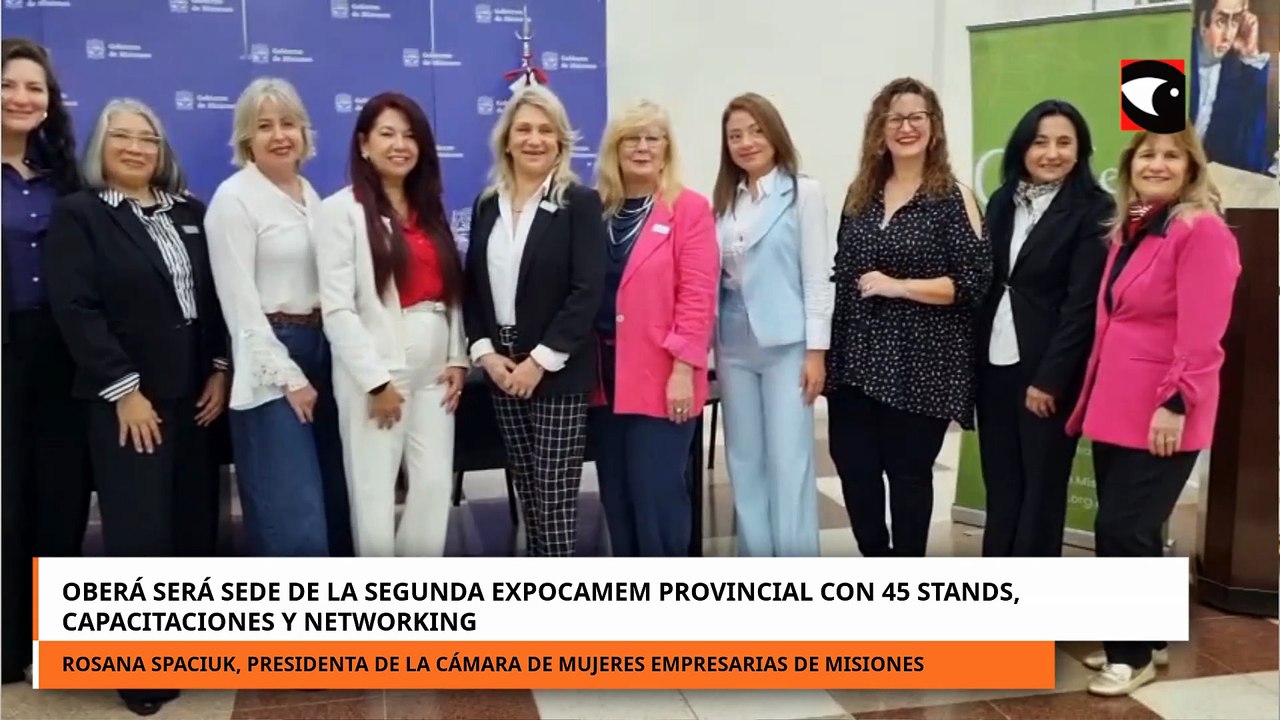 Oberá será sede de la segunda ExpoCAMEM Provincial con 45 stands, capacitaciones y networking