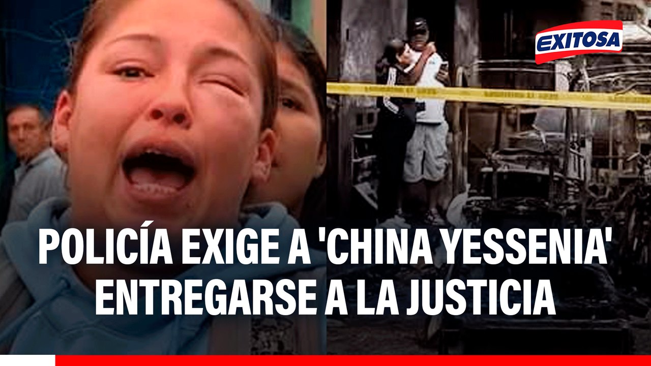 Policía exige a 'China Yessenia' entregarse a la justicia por incendio que dejó 10 muertos en La Victoria