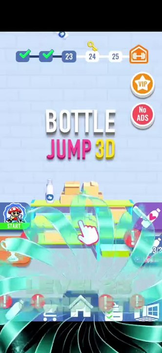Bottle Jump 3D - Level 23 Complete