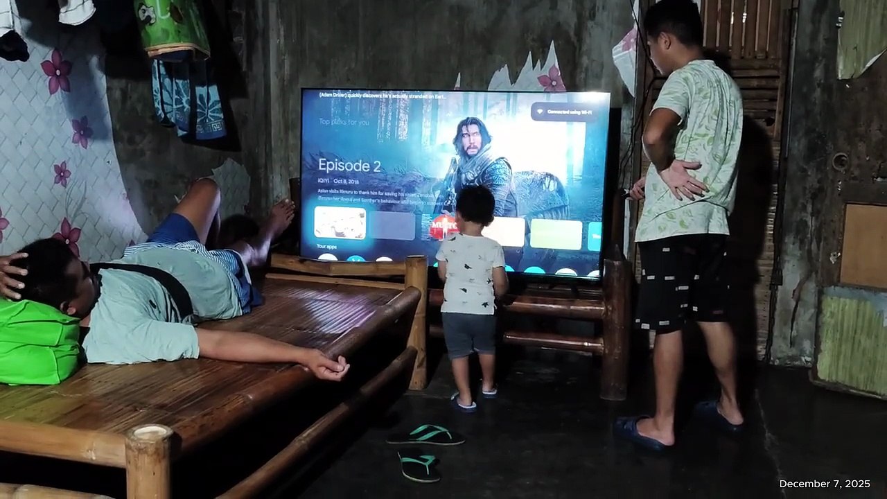 Pag-uli Nila Isaiah Naa Iyang Nanay Virgie Ug After Nagdula'g Toy Car Ug Nanan-aw Ug TV