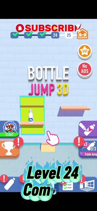 Bottle Jump 3D - Level 24 Complete