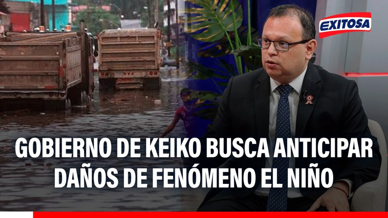 Gobierno de Keiko está identificando puntos críticos ante riesgos por el fenómeno El Niño, afirma Midagri