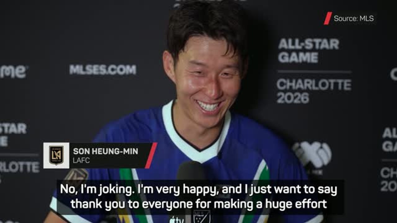 'WOOOOO!' - Son thrilled after MLS All-Star MVP performance