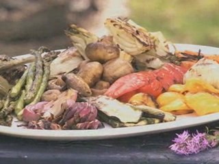 How to make Mixed Grilled Garden Vegetables