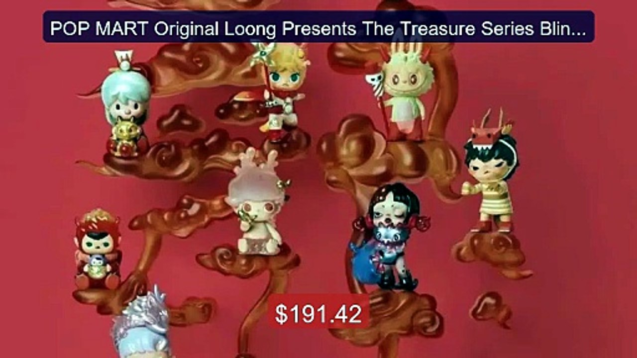 POP MART Original Loong Presents The Treasure Series Blind Box