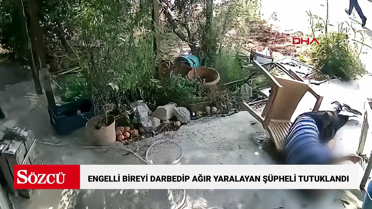 Ortopedik engelli bireyi darbedip ağır yaralayan şüpheli tutuklandı