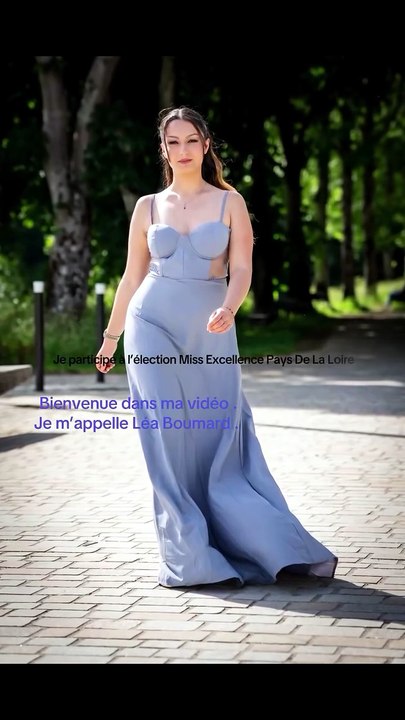 Vidéo de Léa Boumard, candidate à Miss Excellence Pays de Loire 2026, postée sur son compte Facebook