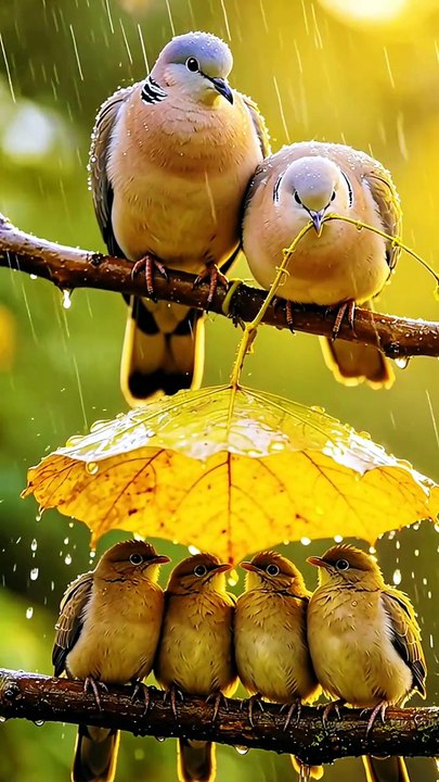 Protected Bird Own Baby