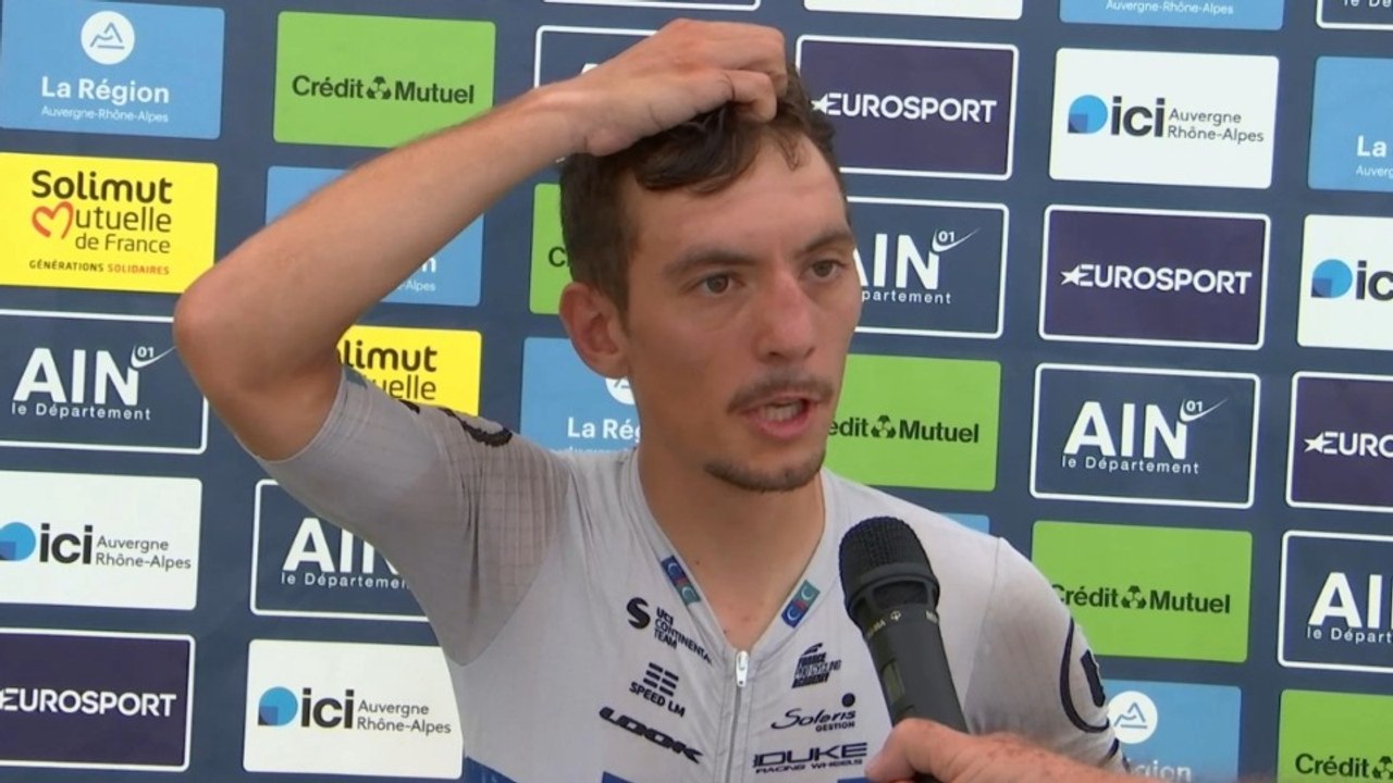 Tour de l'Ain 2026 - Axel Mariault : "Je savais que j'avais une bonne pointe de vitesse"