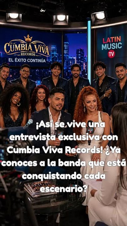 🎤 Así se vive una entrevista exclusiva con Cumbia Viva Records.