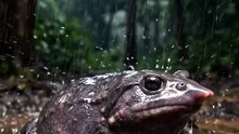 💜 It looks like a cartoon character, but it's one of the world's strangest amphibians.