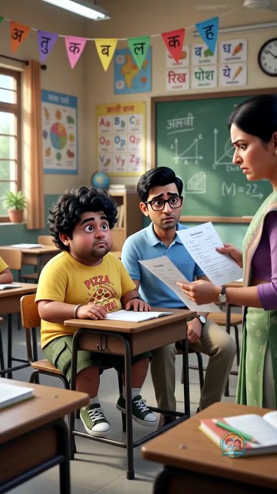 Teacher ne pucha alag naam kyu likhe | Golu ne itni smart line boli ki class has padi