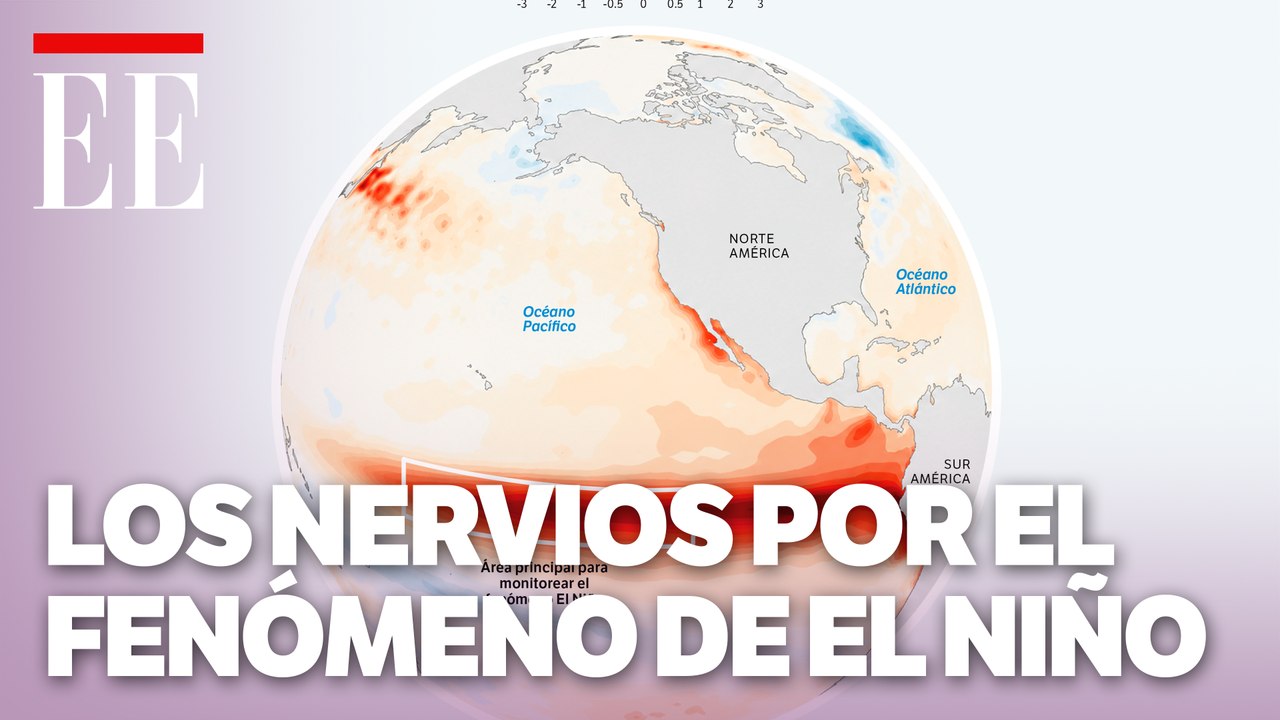 ¿Aún no entiende los nervios por el fenómeno de El Niño? Mire que pasa en el Océano Pacífico