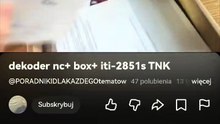 NC+ DEKODER UNBOXING PL