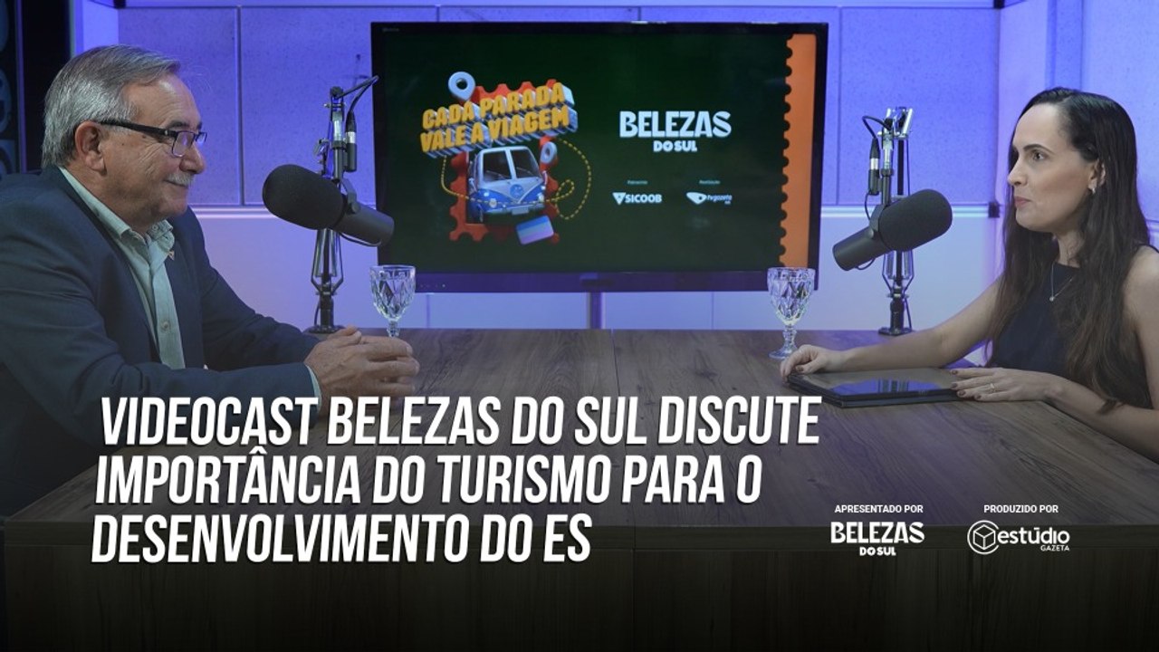 Videocast Belezas do Sul discute importância do turismo para o desenvolvimento do ES