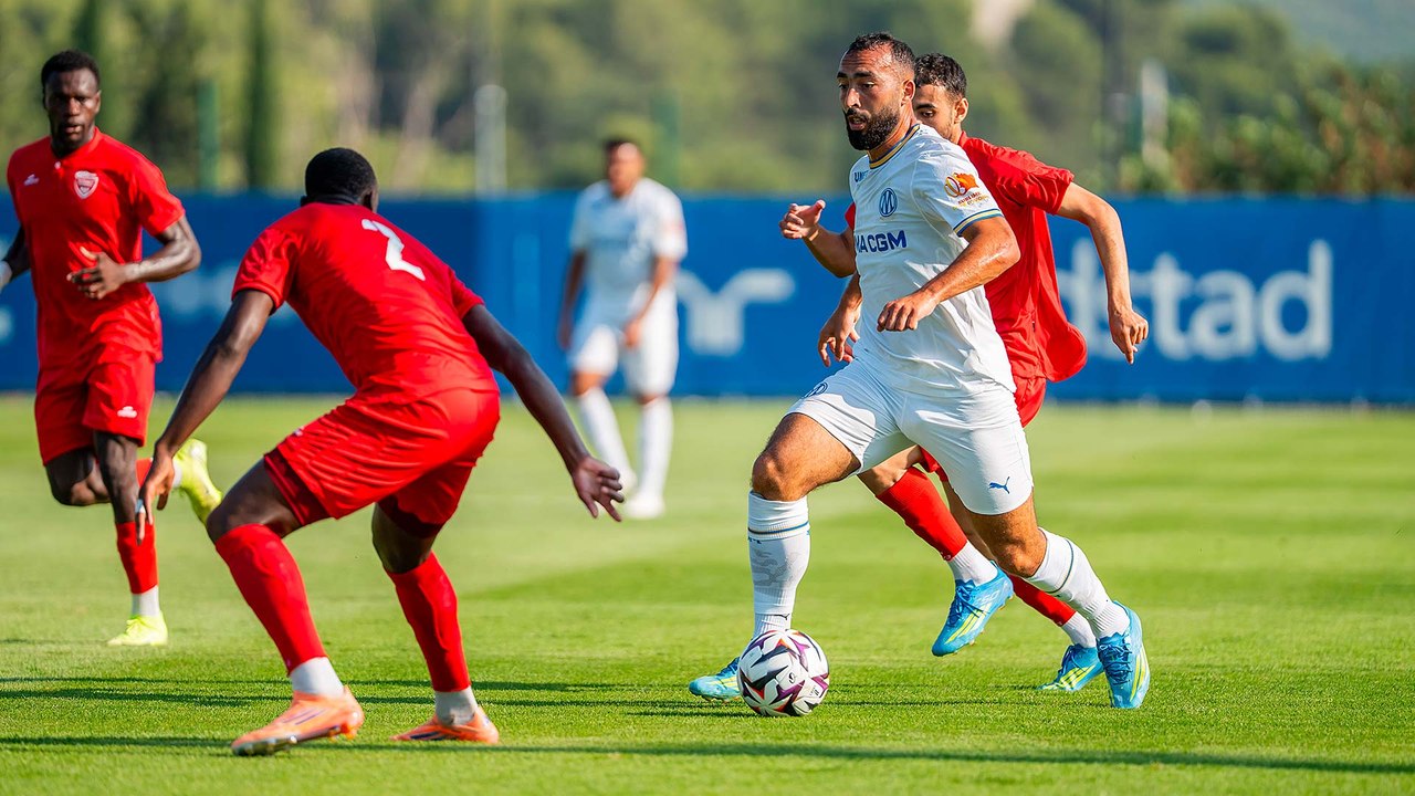 OM - Nîmes (amical) : Le match