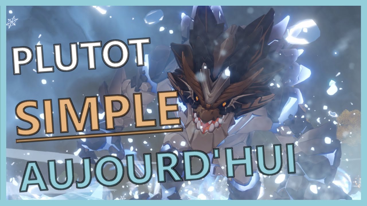 Genshin Impact | Évènement : LÉGENDE MARTIALE DU VENT - Défi 4 Le GEOSAURE II !