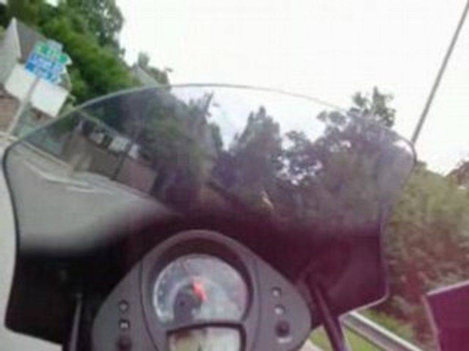 Kawasaki ER-6n vidéo embarquée