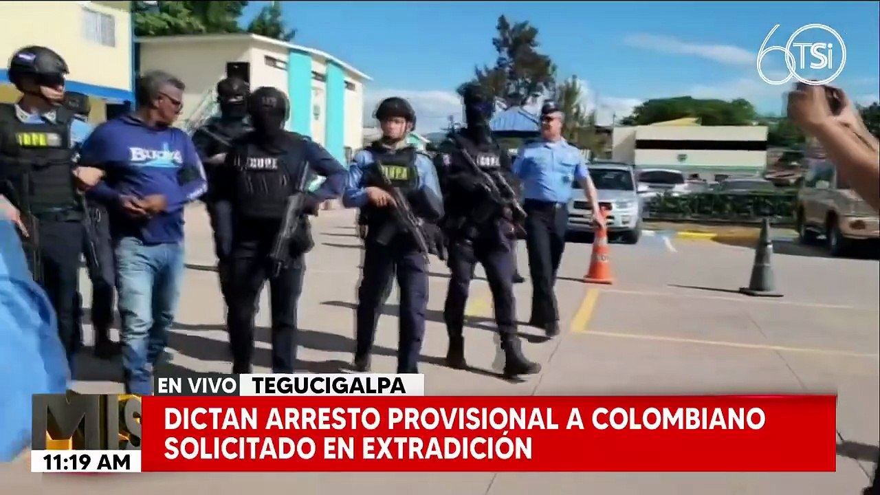 Dictan arresto provisional a colombiano solicitado de extradición