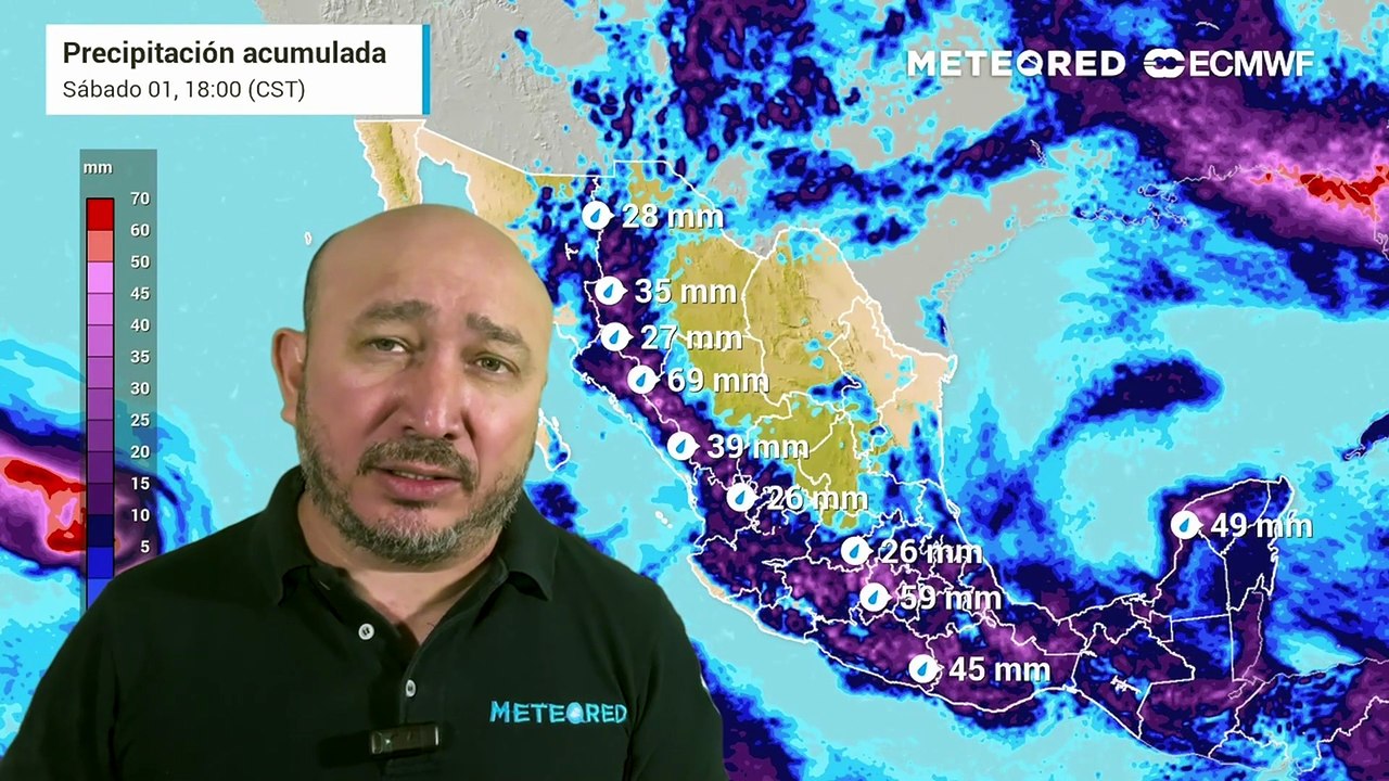 Ondas tropicales y Monzón Mexicano dejarán tormentas este fin de semana