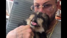 Agozzino Alfredo con la piccola zaky
