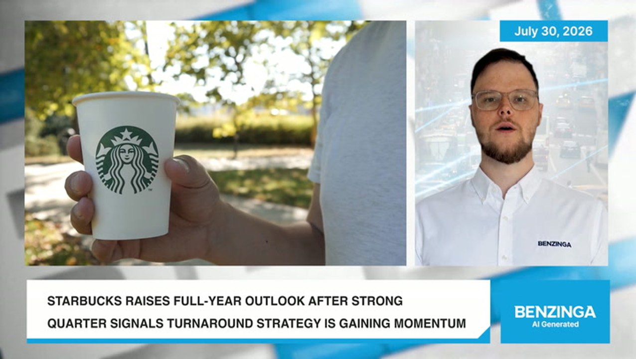 Starbucks Lifts Outlook