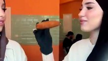 تجربة تذوق الطعام على طريقة بنات محجبات🦋💅🏻🔥