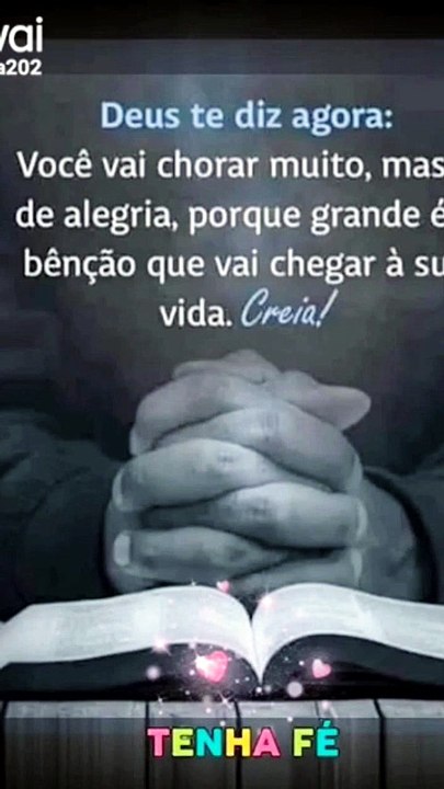 Palavra de Deus de ontem pra hoje, Deus te diz...