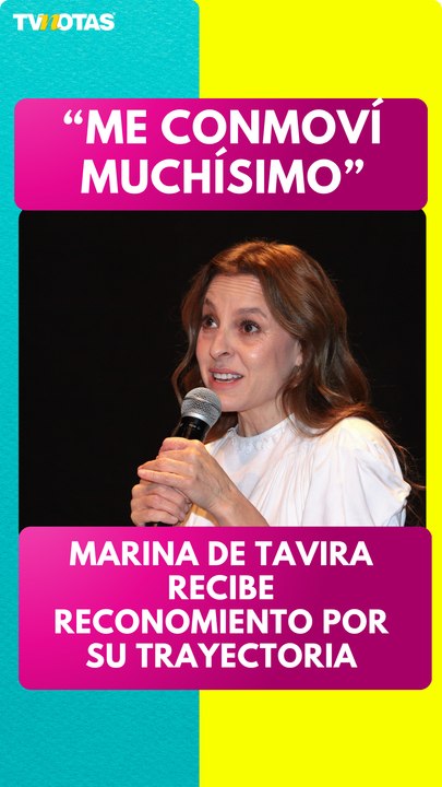 Marina de Tavira fue reconocida por la Asociación de Mujeres en el Cine y la Televisión