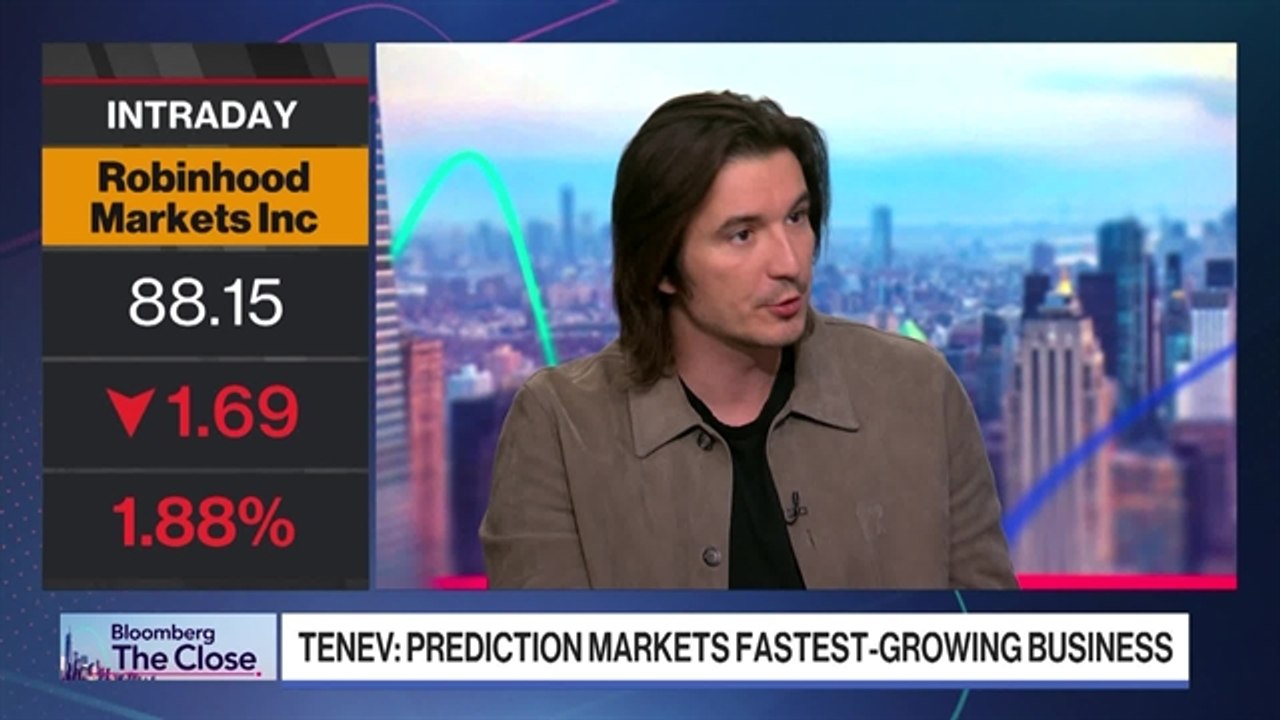 Robinhood CEO Sees Prediction Markets as Fastest Growing Business