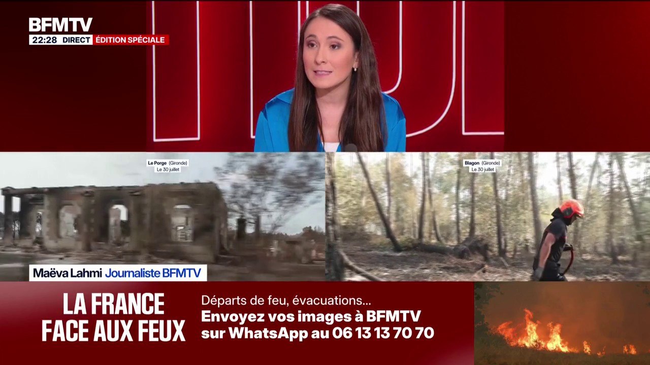 Incendie en Gironde: 70 personnels de la sécurité civile ukrainienne et 10 véhicules envoyés en renfort