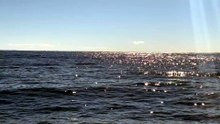 Sunlight on the sea