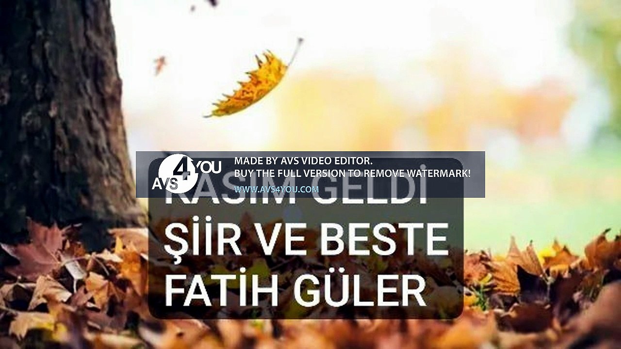kasım geldi