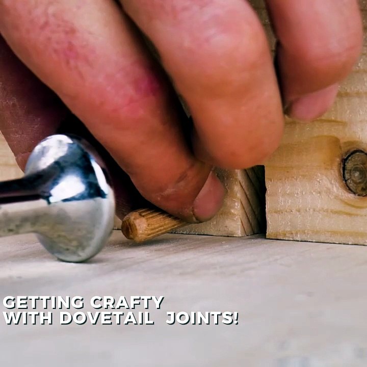 Time to master dovetail wooden joints! 🔨
