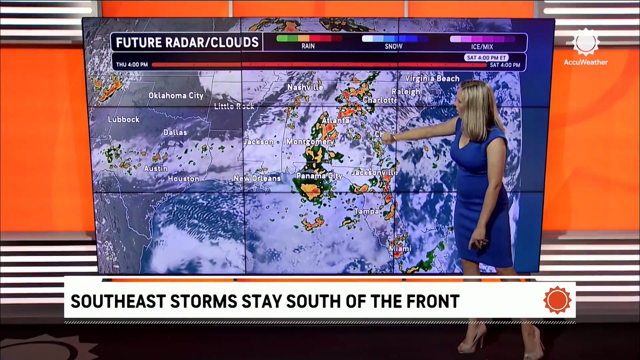 Southeast storms could bring flash flooding this weekend