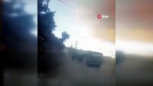 Aydın Çine’deki yangın bölgesinde korkutan kaza: Cip uçuruma böyle yuvarlandı