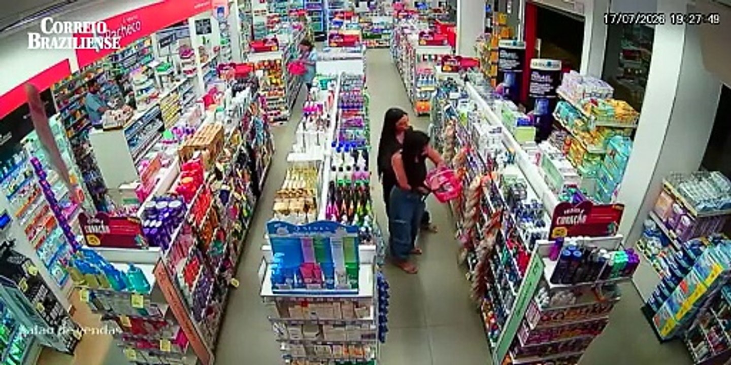 Dupla de mulheres furta R$ 3,2 mil de farmácia da Asa Norte