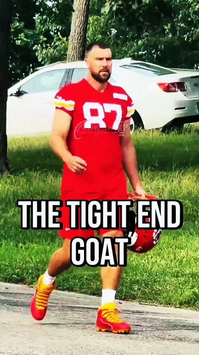 The greatest tight end in NFL history: Travis Kelce 🐐#chiefs #chiefskingdom #nfl #kelce #mahomes