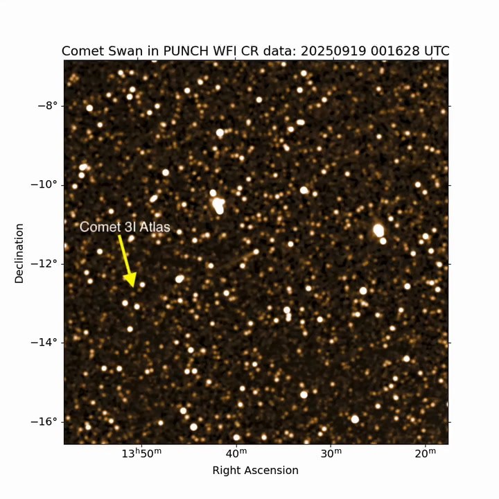 Comet 3I/ATLAS And Comet SWAN Seen From NASA's...