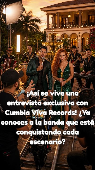 🎥 Así se vive una grabación profesional de Cumbia Viva Records.