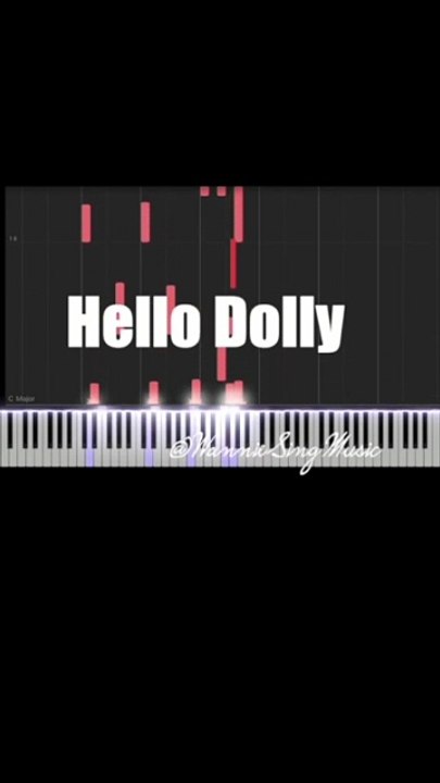 Hello Dolly Piano Tutorial