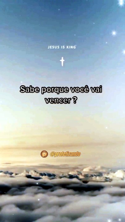 Deus é com você 🙏🏻