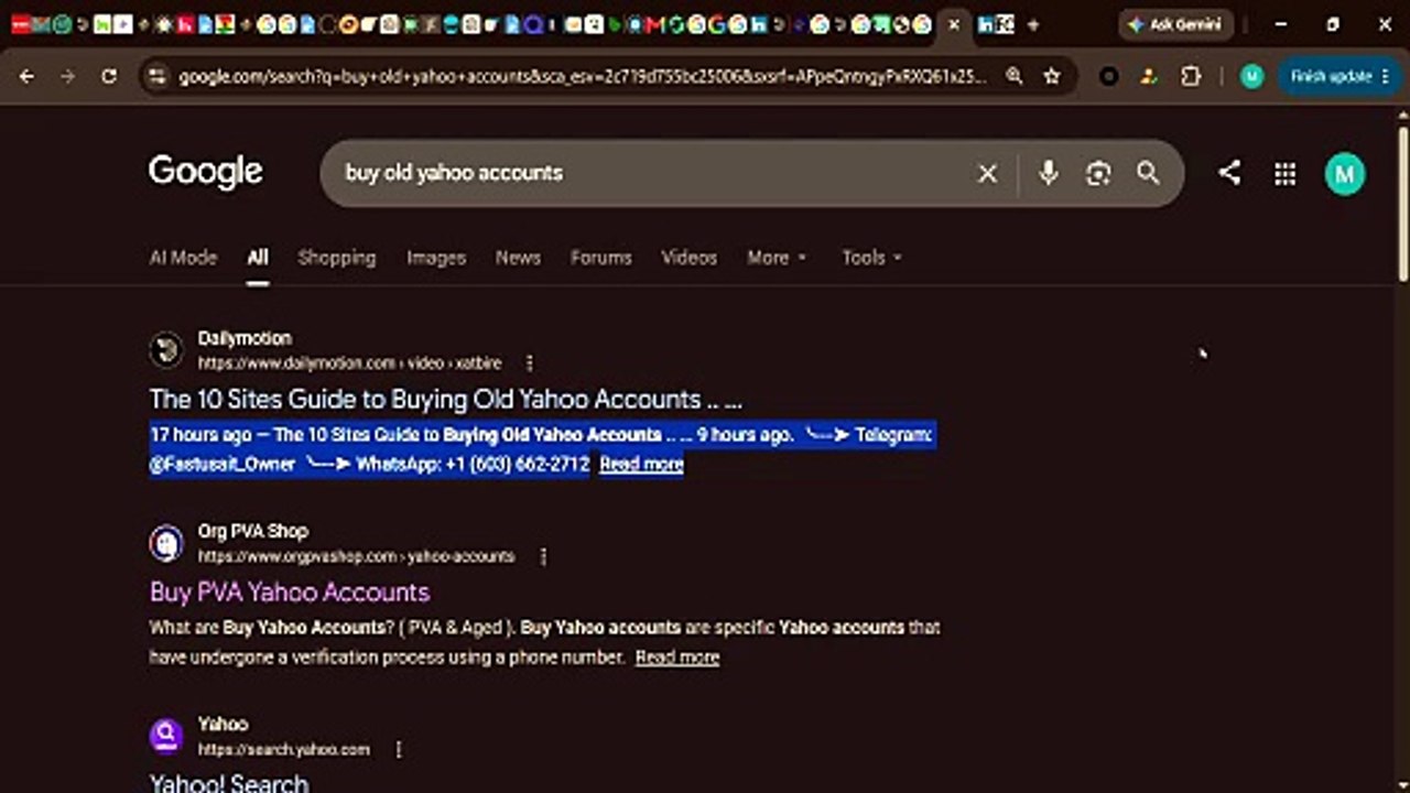 The 10 Sites Guide to Buying Old Yahoo Accounts in