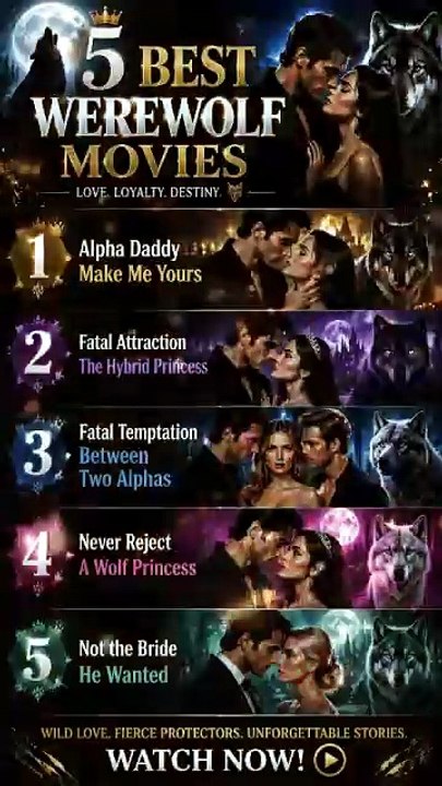5 Best Werewolf Movies | Legendary Werewolves, Dark Secrets, and Epic Battles 🐺⚔️ [Full Movie]