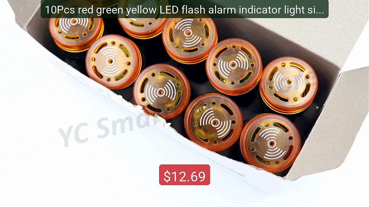 10Pcs red green yellow LED flash alarm indicator light signal lamp... -- Best Deal 2026 | Shop Now!