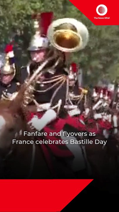 Fanfare and flyovers as France celebrates Bastille Day