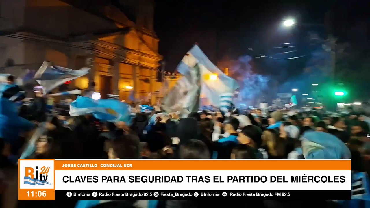 MARCELO GOMEZ HABLO SOBRE LOS INCIDENTES DURANTE FESTEJOS DEL MUNDIAL