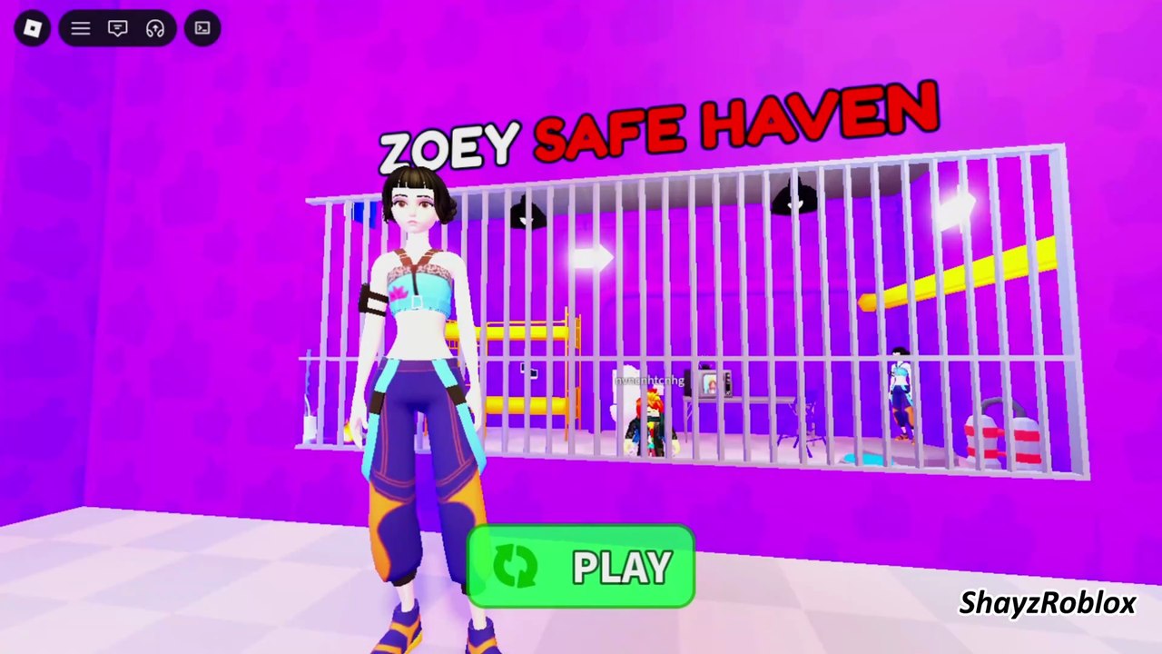 ZOEY PRISON RUN! Obby Roblox Gameplay Walkthrough No Death 4K
