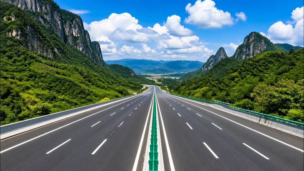 Epic Mountain Drive: China's Hidden Highway Marvel