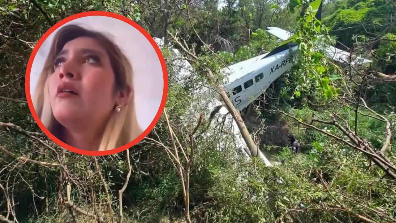 Monterrey: Ingrid Valenzuela relata accidente de avioneta Aerus
